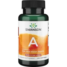 Swanson Vitamin A 10000 IE 250 Kapseln