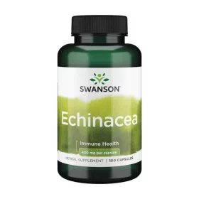 Swanson ECHINACEA (Lila Echinacea) 400 mg 100 Kapseln