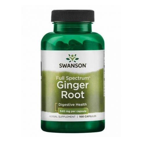 Swanson Ginger Root (Gyömbér gyökér) 540 mg 100 kapszula