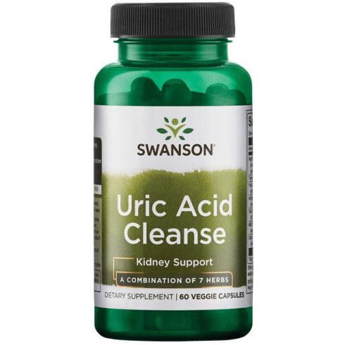 Swanson Uric Acid Cleanse 60 kapszula Húgysav tisztító 7 gyógynövény komplex