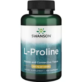 Swanson L-Prolin 500 mg 100 Kapseln