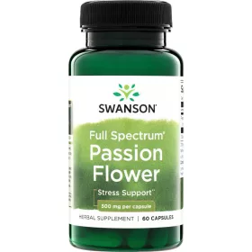 Swanson Passionsblume 500 mg 60 Kapseln