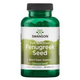 Swanson Bockshornkleesamen 610 mg 90 Kapseln