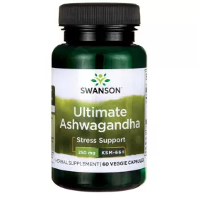   Swanson Ultimate Ashwagandha 250 mg 60 kapsula (ekstrakt KSM-66®)