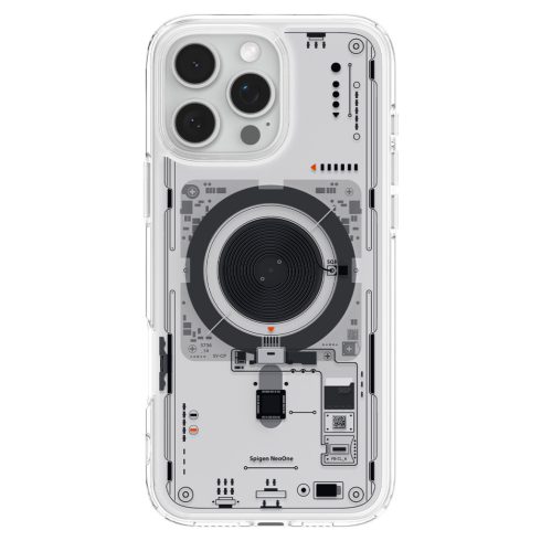 Spigen Ultra Hybrid MagFit Apple iPhone 16 Pro Max tok, Neo One MagSafe, átlátszó