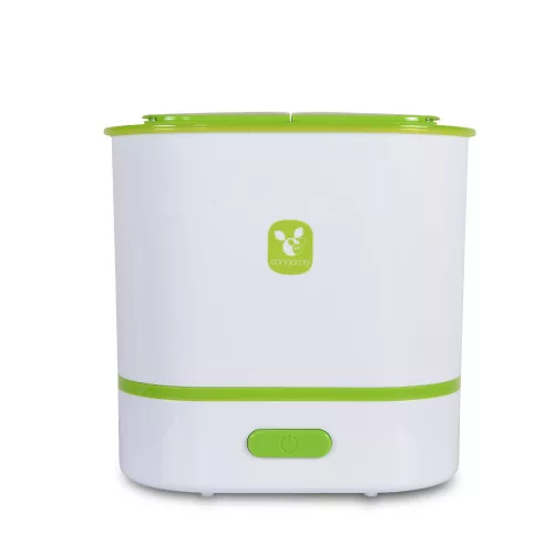 STERILISATOR 3-in-1-Sterilisator für 6 Flaschen, Heiz- und Dampffunktion, 550 W, GRÜN