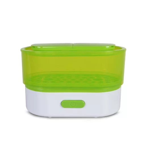 STERILISATOR 3-in-1-Sterilisator für 6 Flaschen, Heiz- und Dampffunktion, 550 W, GRÜN