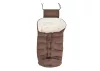 Flauschiger Winterfellsack von Cangaroo mit verstärkten Beinen, 100 cm, BRAUN/BEIGE