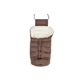   Flauschiger Winterfellsack von Cangaroo mit verstärkten Beinen, 100 cm, BRAUN/BEIGE