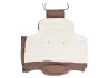 Flauschiger Winterfellsack von Cangaroo mit verstärkten Beinen, 100 cm, BRAUN/BEIGE