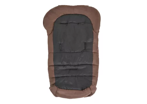 Flauschiger Winterfellsack von Cangaroo mit verstärkten Beinen, 100 cm, BRAUN/BEIGE