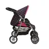 Moni Toys Pinky dots játék babakocsi pöttyös