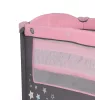 MONI Sleepy összecsukható luxus utazóágy 2 szint+pelenkázó+ játék pink