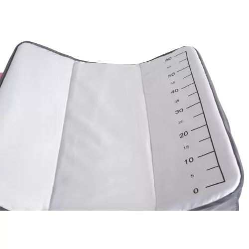 MONI Sleepy összecsukható luxus utazóágy 2 szint+pelenkázó+ játék pink
