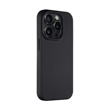   Tactical MagForce Velvet Smoothie Apple iPhone 15 Pro MagSafe tok, Asphalt, fekete