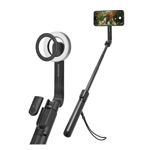 Spigen Tripod állvány Selfie Stick / Selfie bot hosszú verzió, fekete S580W