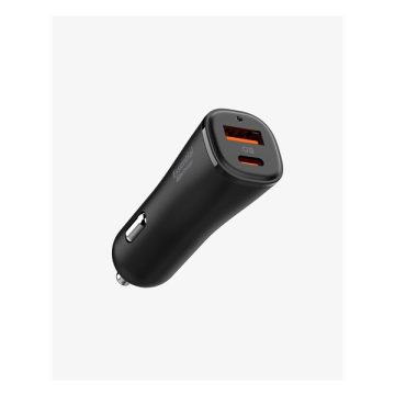   Spigen ArcStation Essential autós töltő, 48W, fekete EV482