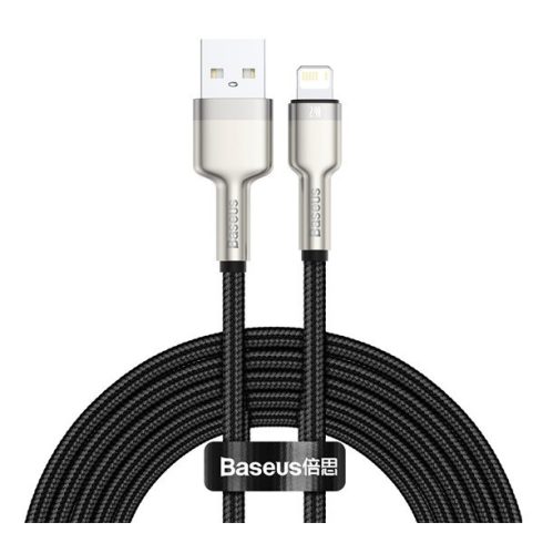 Baseus Cafule USB-Lightning kábel, 2,4A, 2m, fekete
