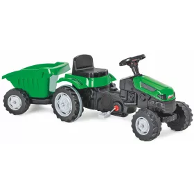 Pilsan Traktor mit Tretanhänger 07316 grün