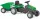 Pilsan Traktor mit Tretanhänger 07316 grün