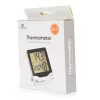 Cangaroo Thermometer mit Thermometer, Hygrometer und Digitaluhr, grün/weiß