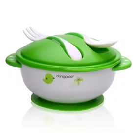 Cangaroo Bowl Set mit Gabel und Löffel