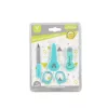 Nagelknipser mit Schere, Maniküre-Set blau