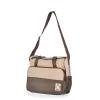 STELLA Wickeltasche, 5-teiliges Set mit Windelüberzug, BRAUN/BEIGE