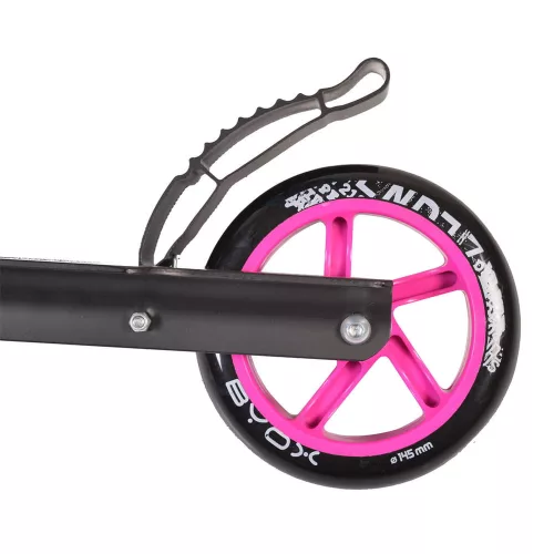 RENDEVOUS Scooter bis 100 kg, ab 6 Jahren, PU-Räder PINK