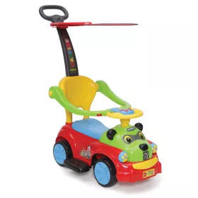 MONI PANDA Baby Taxi mit Schiebedach ROT