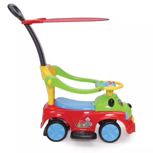 MONI PANDA Baby Taxi mit Schiebedach ROT
