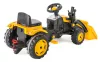 Pilsan-Traktor mit Frontlader, schwarz/gelb