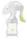 Cangaroo Snowdrop manuelle Milchpumpe mit 1 Flasche, weiß