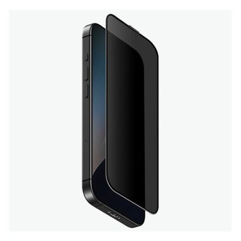 Uniq Optix Privacy iPhone 16 Pro Max tempered glass kijelzővédő fólia felhelyező kerettel
