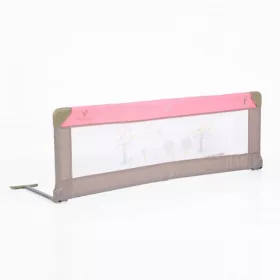   Cangaroo Bettgitter mit Absturzsicherung, 130 x 43,5 cm, gemustert, rosa