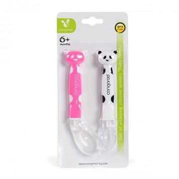 SZILIKON kanál szett 2dbos Panda PINK