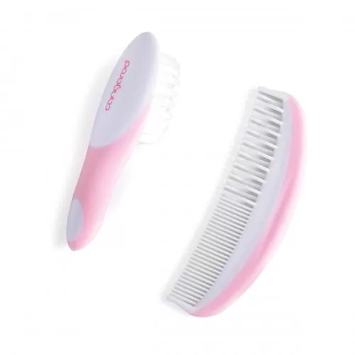 Kamm-Set mit Bürste PINK