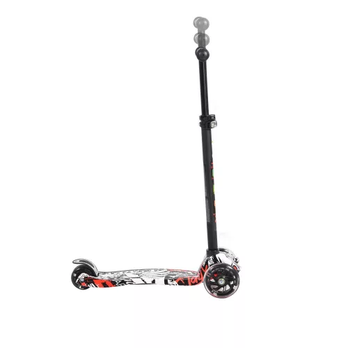 BYOX Rapture Scooter Vorderrad Doppelrad schwarz