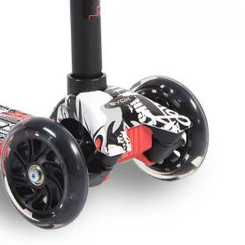 BYOX Rapture Scooter Vorderrad Doppelrad schwarz
