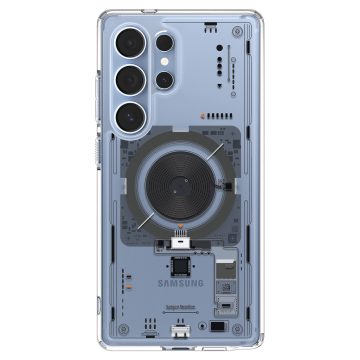   Spigen Ultra Hybrid MagFit Samsung Galaxy S25 Ultra tok, Neo One, átlátszó