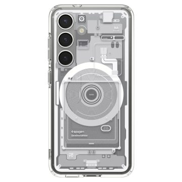   Spigen Ultra Hybrid MagFit Samsung Galaxy S25 tok, Zero One fehér