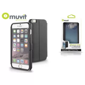   Muvit I-MUEYF0007 Muvit Window Folio iPhone 6 Plus/6S Plus fekete hátlap