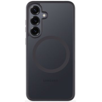  Tactical MagForce Hyperstealth Samsung Galaxy S25+ hátlap tok, áttetsző/sötétszürke