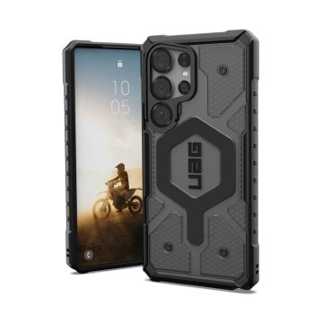   UAG Pathfinder MagSafe Samsung Galaxy S25 Ultra clear hátlap tok, hamuszürke