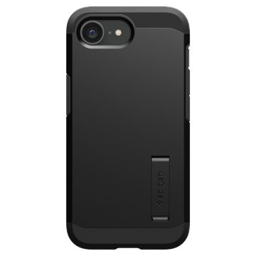   Spigen Tough Armor MagFit Apple iPhone 16e MagSafe tok, fekete