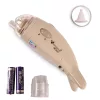 Elektrischer Nasensauger Cangaroo Akiko mit Musik, 2 Saugstufen, beige
