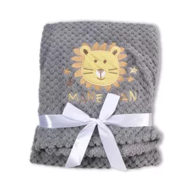 Cangaroo Freya Babydecke Löwe DUNKELGRAU