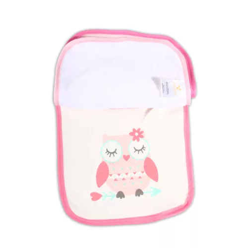 TIBBY Lätzchen, 3-teilig, Neugeborenengröße, Rosa