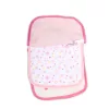 TIBBY Lätzchen, 3-teilig, Neugeborenengröße, Rosa