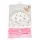 TIBBY Mützen, 3 Stück/Packung, Größe 0-3 Monate, Rosa